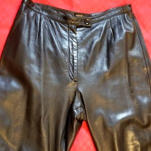 Valerie Stevens genuine leather pants 4P